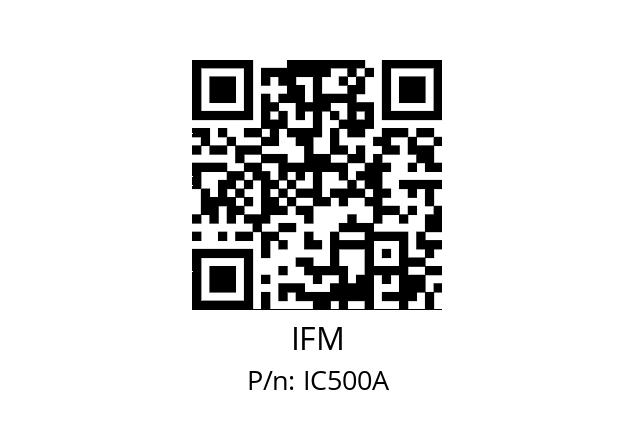   IFM IC500A