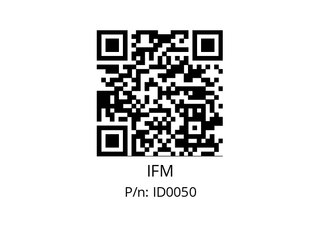   IFM ID0050