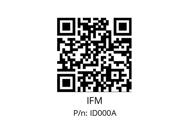   IFM ID000A