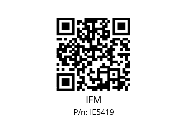   IFM IE5419