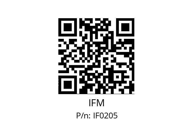   IFM IF0205