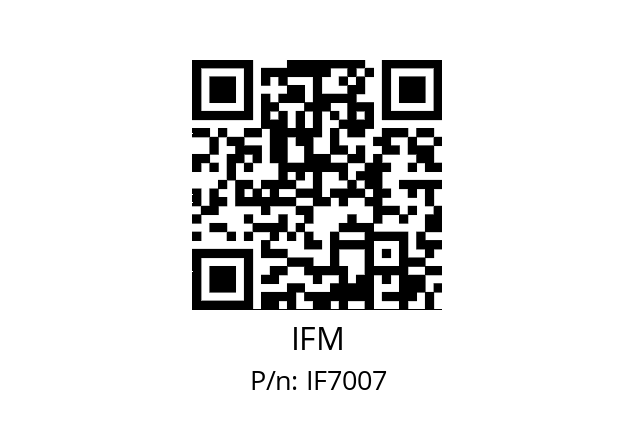   IFM IF7007