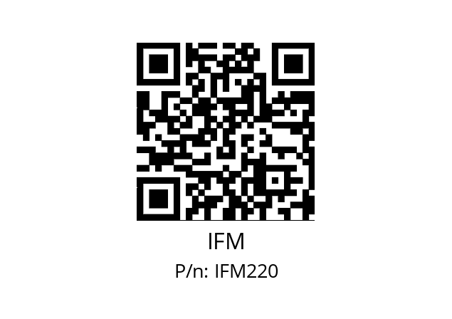   IFM IFM220