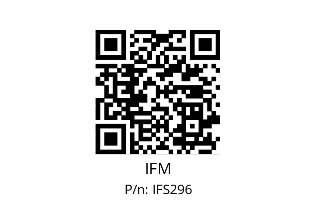   IFM IFS296