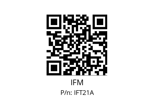   IFM IFT21A