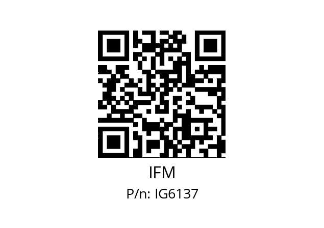   IFM IG6137