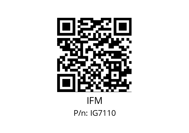   IFM IG7110