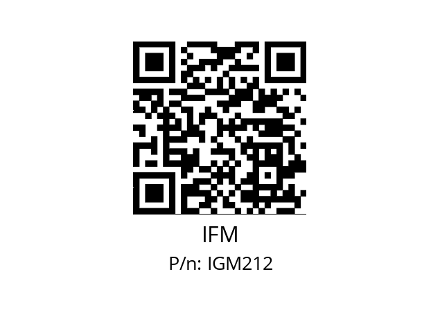   IFM IGM212