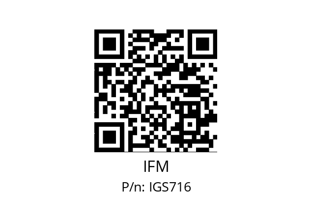   IFM IGS716