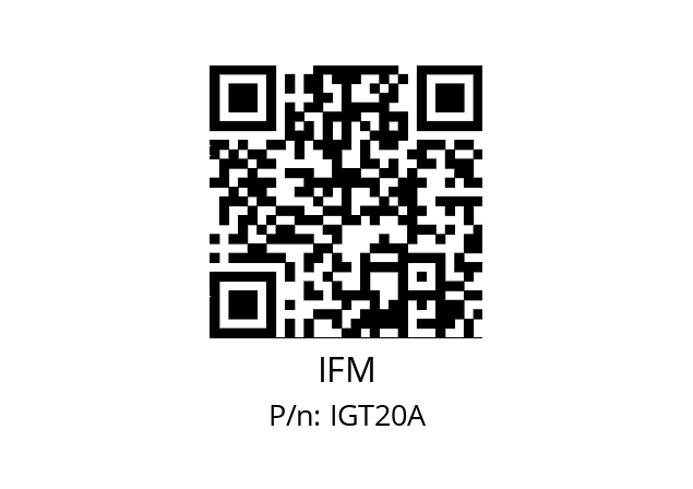   IFM IGT20A