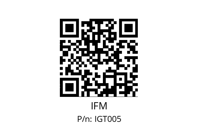   IFM IGT005