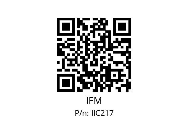   IFM IIC217