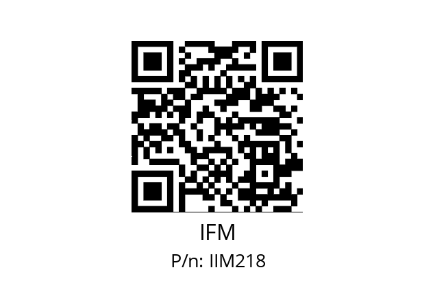   IFM IIM218