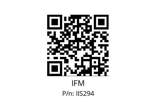   IFM IIS294