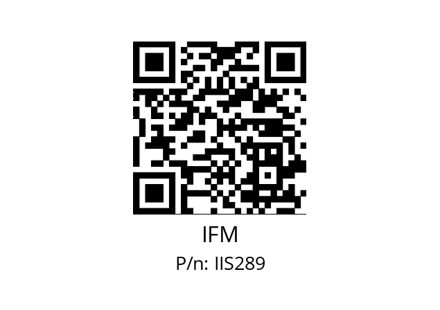   IFM IIS289