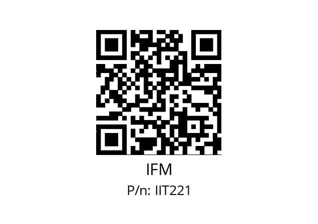   IFM IIT221