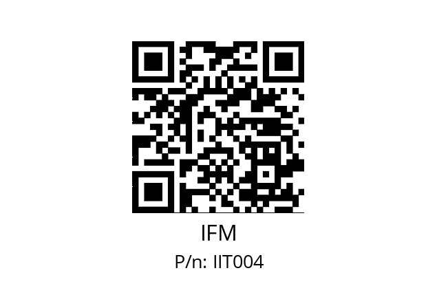   IFM IIT004