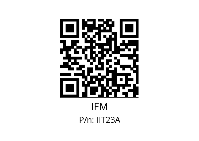   IFM IIT23A