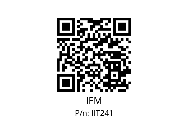   IFM IIT241