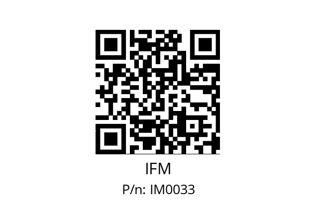   IFM IM0033