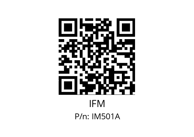   IFM IM501A