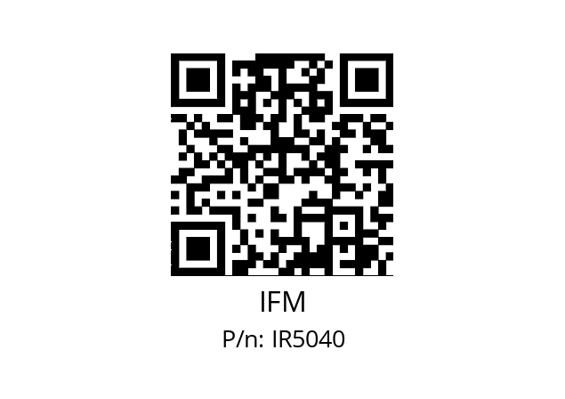   IFM IR5040