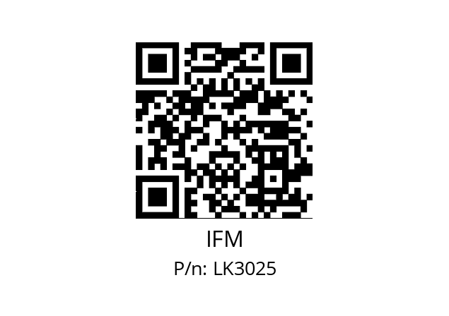   IFM LK3025