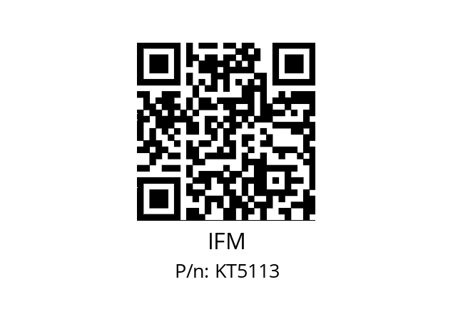   IFM KT5113