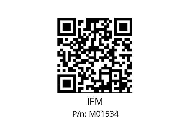   IFM M01534