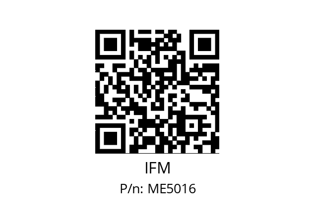   IFM ME5016