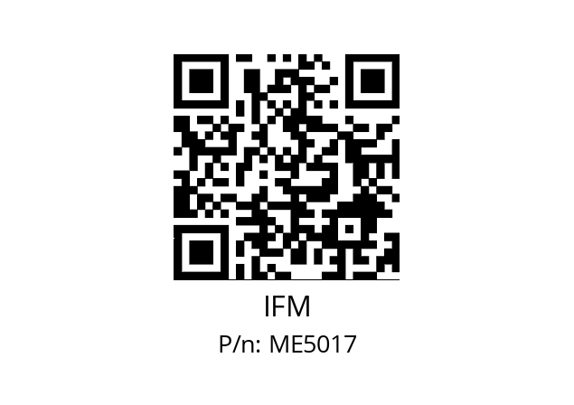   IFM ME5017