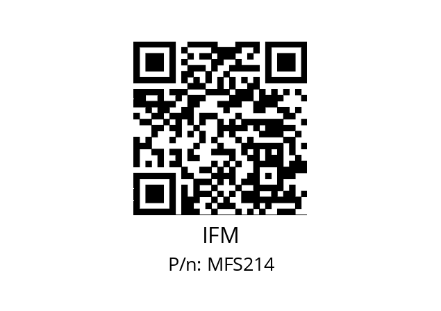   IFM MFS214