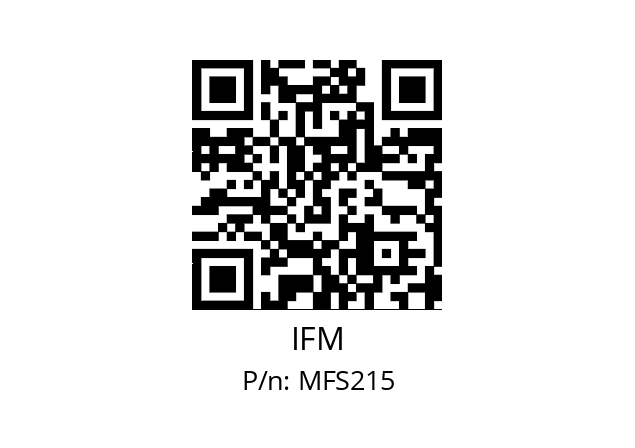   IFM MFS215