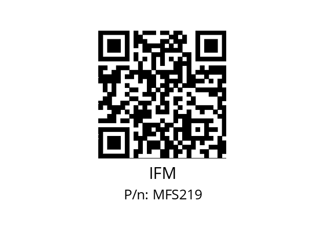   IFM MFS219