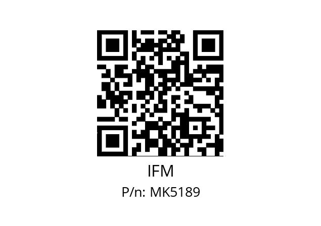   IFM MK5189