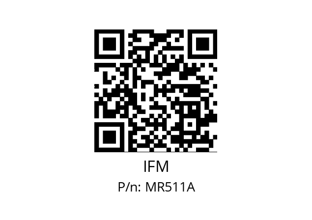   IFM MR511A