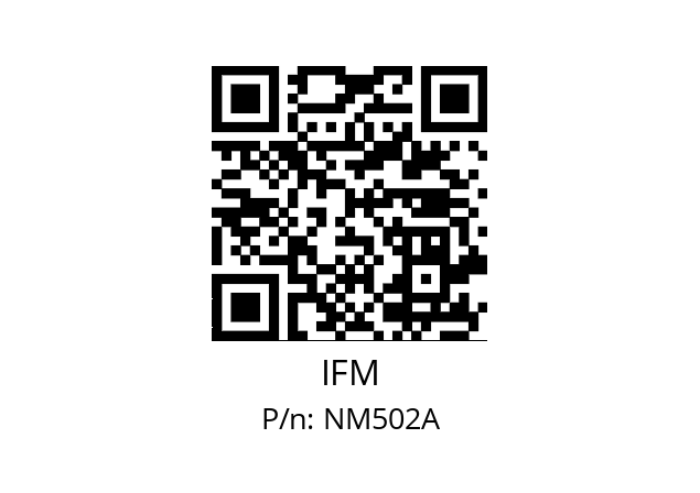   IFM NM502A