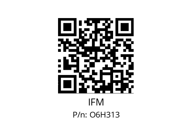   IFM O6H313