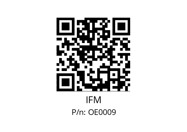   IFM OE0009