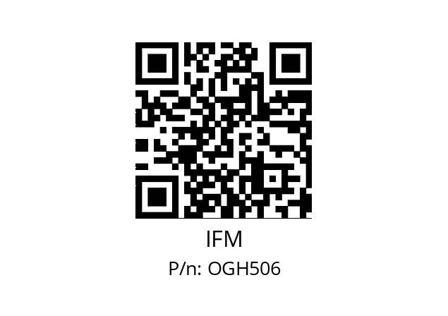   IFM OGH506