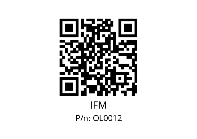   IFM OL0012