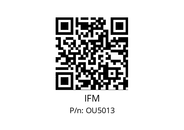   IFM OU5013