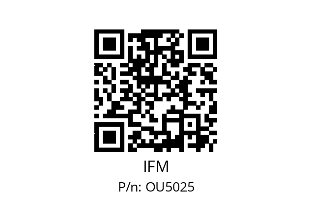   IFM OU5025