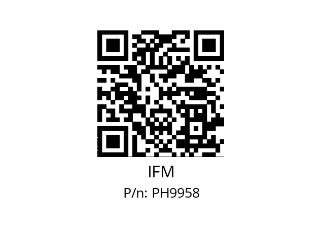   IFM PH9958