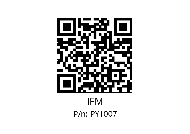   IFM PY1007