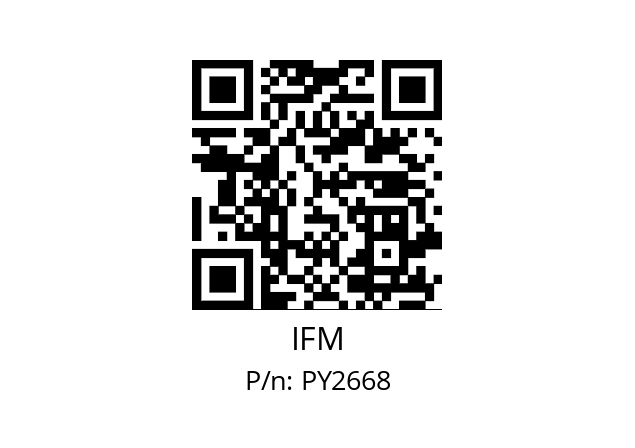   IFM PY2668