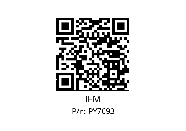   IFM PY7693