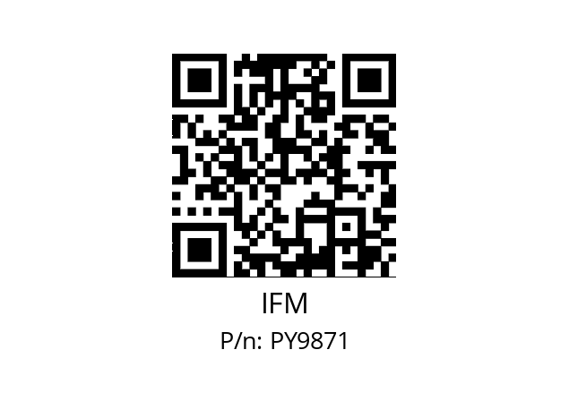   IFM PY9871