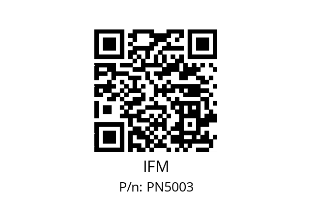   IFM PN5003