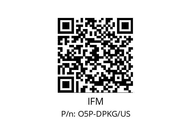   IFM O5P-DPKG/US